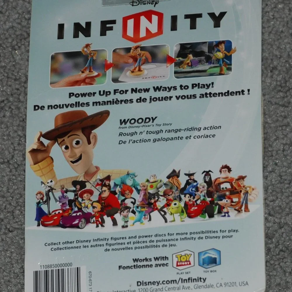 Disney Infinity Toy Story Woody Video Game Interactive Character Figure